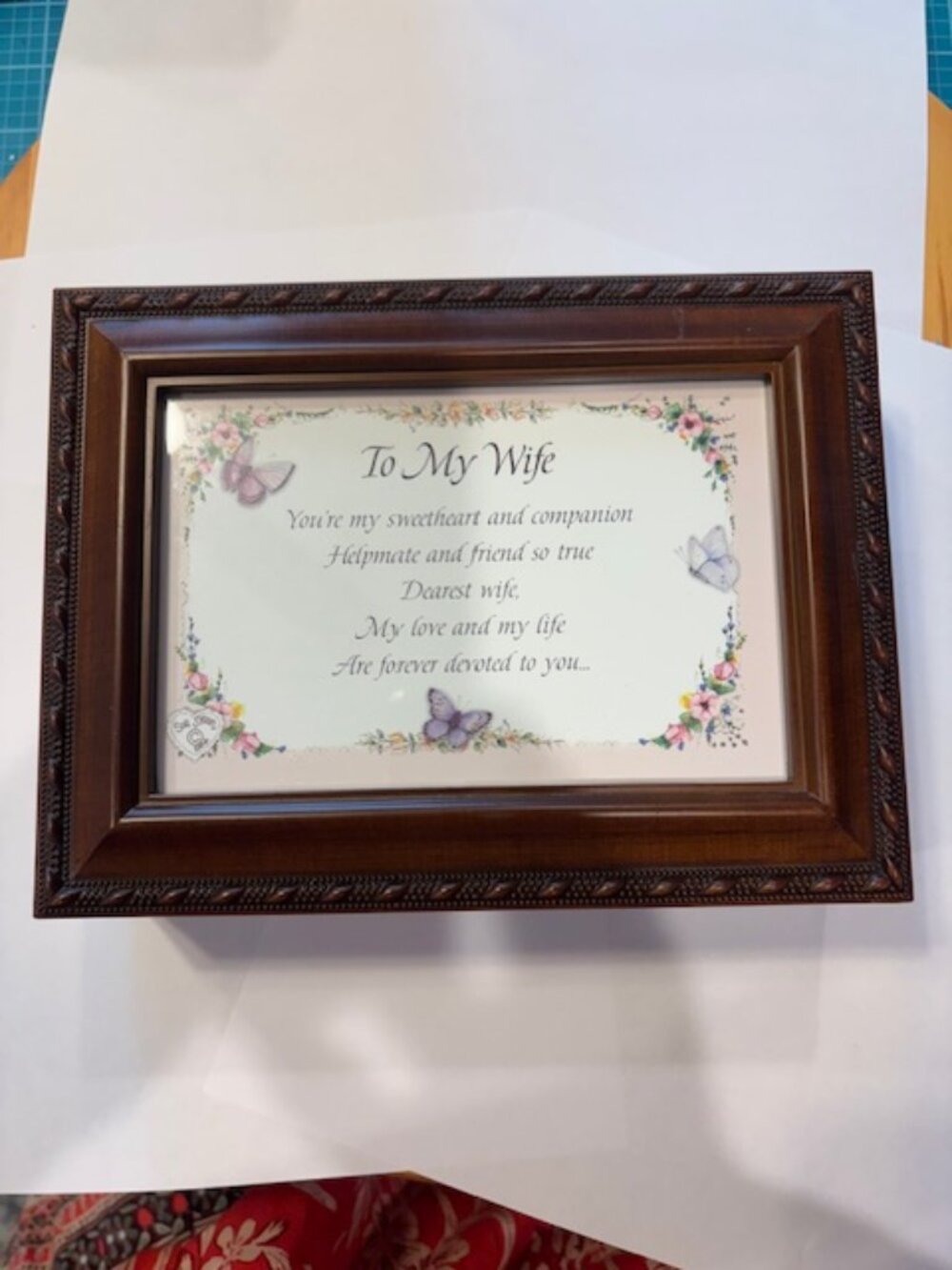 Sankyo Music Jewelry Box-“What a Friend We Have in Jesus"Great for Mother’s Day